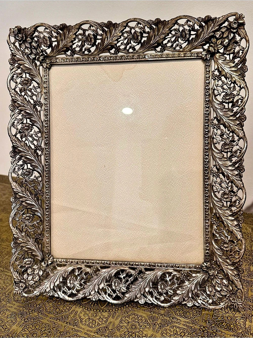 Antique Ornate Floral Picture Frame 1